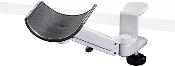 デスクに取り付ける肘置き